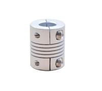 GRASAKY Coupleur Diamètre 15 mm Longueur 20 mm Axe Z Vis à billes Accouplement flexible Moteur pas à pas for arbre linéaire Rincé Élastique(4mm to 5mm)