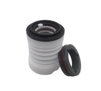 GRASAKY Joint de pompe d'arbre 25 mm WB3-25 Ensemble de garniture mécanique 45 mm 58 mm OD Siège stationnaire Carbone Carbure de silicium PTFE Siège rotatif Pièces d'étanchéité(45mm OD)