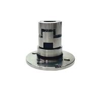 GRASAKY Joint mécanique à cartouche à bride à 4 trous et extrémité plate, arbre de 16 mm, siège en carbure de silicium, joint d'arbre de pompe à eau d'arbre