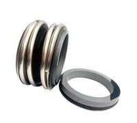 GRASAKY Joint mécanique à soufflet en caoutchouc 109-65-G4, diamètre intérieur 65 mm, en carbure de silicium FKM, for pompes à eau Pièces d'étanchéité