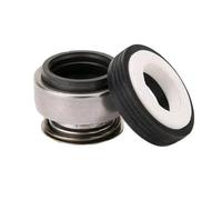 GRASAKY Joint mécanique à soufflet en caoutchouc série 301, diamètre intérieur 15 mm, 301-15 301-15M, joint d'arbre mécanique à ressort simple for pompes à eau Pièces d'étanchéité(ID 15MM D7 30MM)