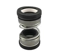 GRASAKY Joint mécanique double face en alliage de caoutchouc série 202, diamètre intérieur de 17 à 95 mm, joint à soufflet en caoutchouc à ressort simple for pompes à eau Arbre rotatif(18mm ID)