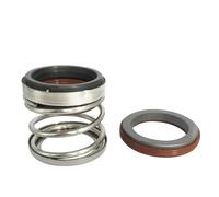 GRASAKY Joint mécanique en carbure de silicium, carbone FKM, ressort simple, for pompes à eau et à canalisations Pièces d'étanchéité(75mm ID)