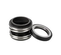 GRASAKY Joint mécanique for pompes à eau série 109, diamètre intérieur de 10 à 95 mm, en carbure de silicium, carbone, NBR, soufflet en caoutchouc Pièces d'étanchéité(20mm ID)