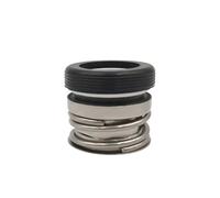 GRASAKY Joint mécanique série 166, diamètre intérieur 1/2", 3/8", 3/4", 5/8", 7/8", 1", soufflet en caoutchouc à ressort simple for arbre de pompe à eau Arbre rotatif(ID 0.875 inch)