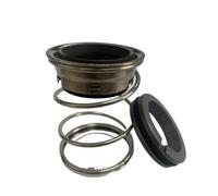 GRASAKY Joint mécanique T2-2,25" T2-2 1/4" en carbure de silicium FKM, joint à ressort simple, joint de pompe à eau à arbre de 2,25 pouces d'étanchéité