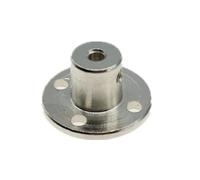 GRASAKY Raccords de roulement d'axe d'arbre à bride, 3mm 3.17mm 4mm 5mm 6mm 7mm 8mm, arbre de guidage de moteur, coupleur de couplage rigide, connecteur de moteur 1 pièce Connecter joint(6.35mm)