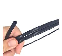 GRASAKY Tube en PTFE rouge blanc bleu noir, 10 mètres, for Filament 1.75mm 3mm, extrémité chaude, extrudeuse, gorge, pièce d'imprimante 3D Convery(Noir,2x4mm)