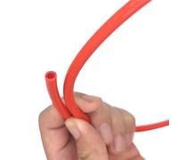 GRASAKY Tube en PTFE rouge blanc bleu noir, 10 mètres, for Filament 1.75mm 3mm, extrémité chaude, extrudeuse, gorge, pièce d'imprimante 3D Convery(Red,3x4mm)