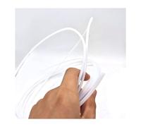 GRASAKY Tube transparent en PTFE blanc de 1 mètre, extrémité chaude, gorge d'extrudeuse for Filament 1.75mm 3.0mm ID 2mm 3mm OD 4mm Convery(2x4mm)