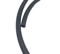 GRASAKY Tuyau en caoutchouc fluoré noir, 1 mètre, ID 2mm 3mm 4mm 5mm 6mm 7mm 8mm 10mm 12mm, Tube résistant à la chaleur et à la corrosion Transfert(8mm x 12mm)