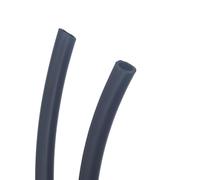 GRASAKY Tuyau en caoutchouc ID 2mm 3mm 4mm 5mm 6mm 7mm 8mm 10mm 12mm, Tube résistant à la chaleur et à la corrosion, 1 mètre de fluor noir Transfert(8mm x 12mm)