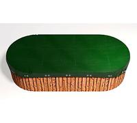 GRASEKAMP Qualität seit 1972 84226 Bâche pour Piscine Ovale 920 x 600 cm Dimensions 1000 x 680 cm Été Hiver Vert