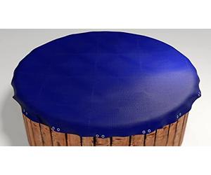 GRASEKAMP Qualität seit 1972 Bâche pour Piscine Ronde 460 cm Bleu Roi Dimensions de la bâche 520 cm été Hiver