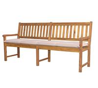 GRASEKAMP Qualität seit 1972 Coussin pour Banc de Jardin en Acacia - 200 cm - Sable