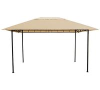 GRASEKAMP Quality Depuis 1972 Amalfi Flex Tonnelle Antique Beige 3 x 4 m Métal