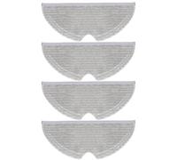 GRASKY Brosse latérale à rouleau principal, filtre Hepa, serpillère, chiffon, convient pour Dreame Bot D9 Max D9Max D9Max Robot Aspirateur Kits de pièces (couleur : 4 serpillères)