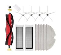 GRASKY Brosse principale amovible, filtre HEPA lavable/convient pour Xiaomi Roborock S6 S60 S65 S5 MAX T6 Tanos Pièces de rechange pour chiffon de nettoyage (couleur : prune)