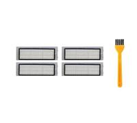 GRASKY Brosse principale, filtre Hepa, brosse latérale, serpillère/convient pour les pièces d'aspirateur 360 S5 S7 (couleur : 4 filtres HEPA)
