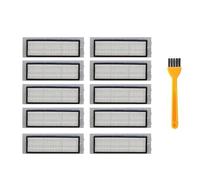 GRASKY Brosse principale, filtre Hepa, brosse latérale, serpillère/convient pour les pièces d'aspirateur 360 S5 S7 (couleur : 10 filtres HEPA)