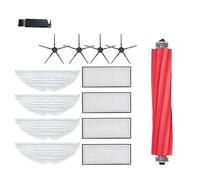 GRASKY Brosse principale, filtre Hepa, brosse latérale, serpillère/convient pour Xiaomi Roborock S7 S70 S75 S7Max S7MaxV T7s G10 pièces (couleur : rouge)