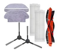 GRASKY Brosse principale, filtre Hepa, brosse latérale, serpillère/convient pour Xiaomi STYJ02YM Conga 3490 3C B106CN pièces d'aspirateur (couleur : conforme à l'image-08)