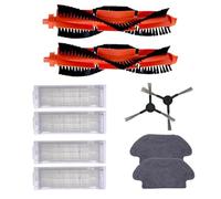 GRASKY Brosse principale, filtre Hepa, brosses latérales, serpillère/convient pour robot xiaomi STYJ02YM Conga 3490 Viomi V2 PRO V3 SE V-RVCLM (couleur : bleu)