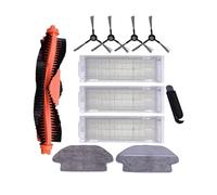GRASKY Brosse principale, filtre Hepa, brosses latérales, serpillère/convient pour robot xiaomi STYJ02YM/adapté pour Conga 3490 Viomi V2 PRO V3 SE V-RVCLM Pièces d'aspirateur (couleur : rose)