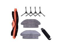 GRASKY Brosse principale, filtre Hepa, brosses latérales, serpillère/convient pour robot xiaomi STYJ02YM/adapté pour pièces d'aspirateur Conga 3490 Viomi V2 PRO V3 SE V-RVCLM (couleur : orange)