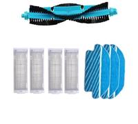 GRASKY Brosse principale, filtre Hepa, brosses latérales, serpillère/convient pour robot xiaomi STYJ02YM Conga 3490 Viomi V2 PRO V3 SE V-RVCLM (couleur : lavande)