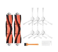 GRASKY Brosse principale, filtre Hepa, brosses latérales, tissu serpillère/convient pour aspirateur Xiaomi Mijia 1C 2C 1T F9 STYTJ01ZHM et STYTJ02ZHM (couleur : kaki foncé)
