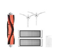 GRASKY Brosse principale lavable filtre HEPA kit de brosse latérale/convient pour Xiaomi Mi Vacuum 1st 1S Robot Roborock S50 S51 S55 S6 T60 T61 T65 pièces (couleur : vert clair)