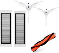 GRASKY / Convient pour aspirateur robot Xiaowa Lite C1 Kits de pièces lavables, brosse latérale principale, filtre de roue et coque (couleur : A)