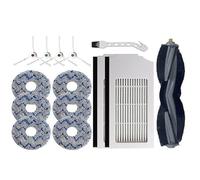 GRASKY / Convient pour Ecovacs Deebot X1 Omni T10 Turbo/T10 Aspirateur Robot Filtre Brosse Latérale Chiffon de Balayage Pièces de rechange Boîte à poussière (couleur : vert clair)