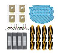 GRASKY / Convient pour les accessoires d'aspirateur ECOVACS DEEBOT OZMO T8 AIVI Brosse latérale principale Sac à poussière Filtre HEPA Mop Pro Chiffon Robot Pièces de rechange (couleur : kaki foncé)