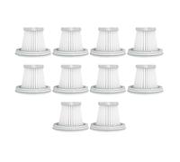 GRASKY Filtre HEPA/adapté pour aspirateur Xiaomi Mijia Handy SSXCQ01XY Accessoires de rechange Mini accessoires de rechange sans fil (couleur : 10 ensembles)