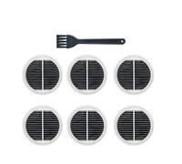 GRASKY Filtre HEPA/adapté pour Xiaomi Mijia Deerma MJXCQ01DY modèle aspirateur portatif pièces de rechange accessoires (couleur : 6 pièces)