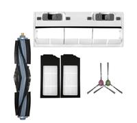 GRASKY Filtre Hepa, brosse latérale, brosse principale, serpillère/convient pour Ecovacs Deebot X1 Turbo Omni Robot Aspirateur Pièces de rechange Accessoires (couleur : jaune)