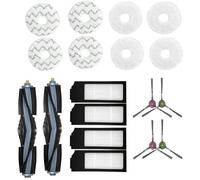 GRASKY Filtre Hepa, brosse latérale, brosse principale, serpillère/convient pour Ecovacs Deebot X1 Turbo Omni Robot Aspirateur Pièces de rechange Accessoires (couleur : moyen)