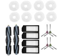 GRASKY Filtre Hepa, brosse latérale, brosse principale, serpillère/convient pour Ecovacs Deebot X1 Turbo Omni Robot Aspirateur Pièces de rechange Accessoires (couleur : bordeaux)