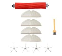 GRASKY Filtre Hepa, brosse latérale, brosse principale, serpillère/convient pour Xiaomi Roborock Q7 Max Max + T8 Robot aspirateur pièces de rechange (couleur : orange)