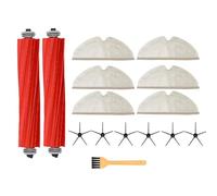 GRASKY Filtre Hepa, brosse latérale, brosse principale, serpillère/convient pour Xiaomi Roborock Q7 Max Max + T8 Robot aspirateur pièces de rechange (couleur : transparent)
