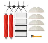 GRASKY Filtre Hepa, brosse latérale, brosse principale, serpillère/convient pour Xiaomi Roborock Q7 Max Max + T8 Robot aspirateur pièces de rechange (couleur : jaune clair)