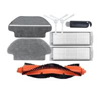 GRASKY Filtre pour aspirateur robot Hepa Accessoires/Convient pour Xiaomi Mijia Mi Aspirateur Brosse latérale Brosse principale Pièces Styj02ym (couleur : jaune clair)