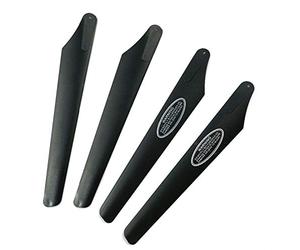 GRASKY Hélice/Fit pour S031G - 08 Lames principales 2A + 2 B Pièces de rechange Rotor principal Tee S031 Gyro Metal RC Helicopter Parts