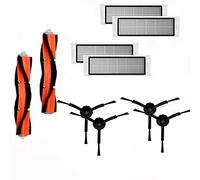 GRASKY Kit de brosse latérale lavable pour aspirateur Xiaomi Mi 1st 1S Robot Roborock S50 S51 S55 S6 T60 T61 T65 (couleur : conforme à l'image-05)