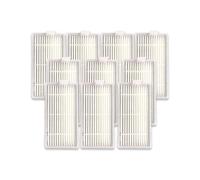 GRASKY Lot de 16 filtres à brosse latérale HEPA pour aspirateur Ilife V5s Pro Parts V50 V5S V3 V3s V3pro Ilife (Couleur : jaune clair)