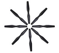 GRASKY Lot de 8 hélices à lame principale pour Syma X5HW X5HC 5 couleurs RC Drone Jouets Pièces de rechange