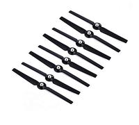 GRASKY Lot de 8 hélices/convient pour Yuneec Q500 Typhoon 4K Camera Drone Pièces de rechange à dégagement rapide Accessoires autobloquants Lame de rechange 13 pouces (couleur : 8 pièces noires)