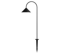 Grasp Lampe de Jardin avec Lance Noir Mat